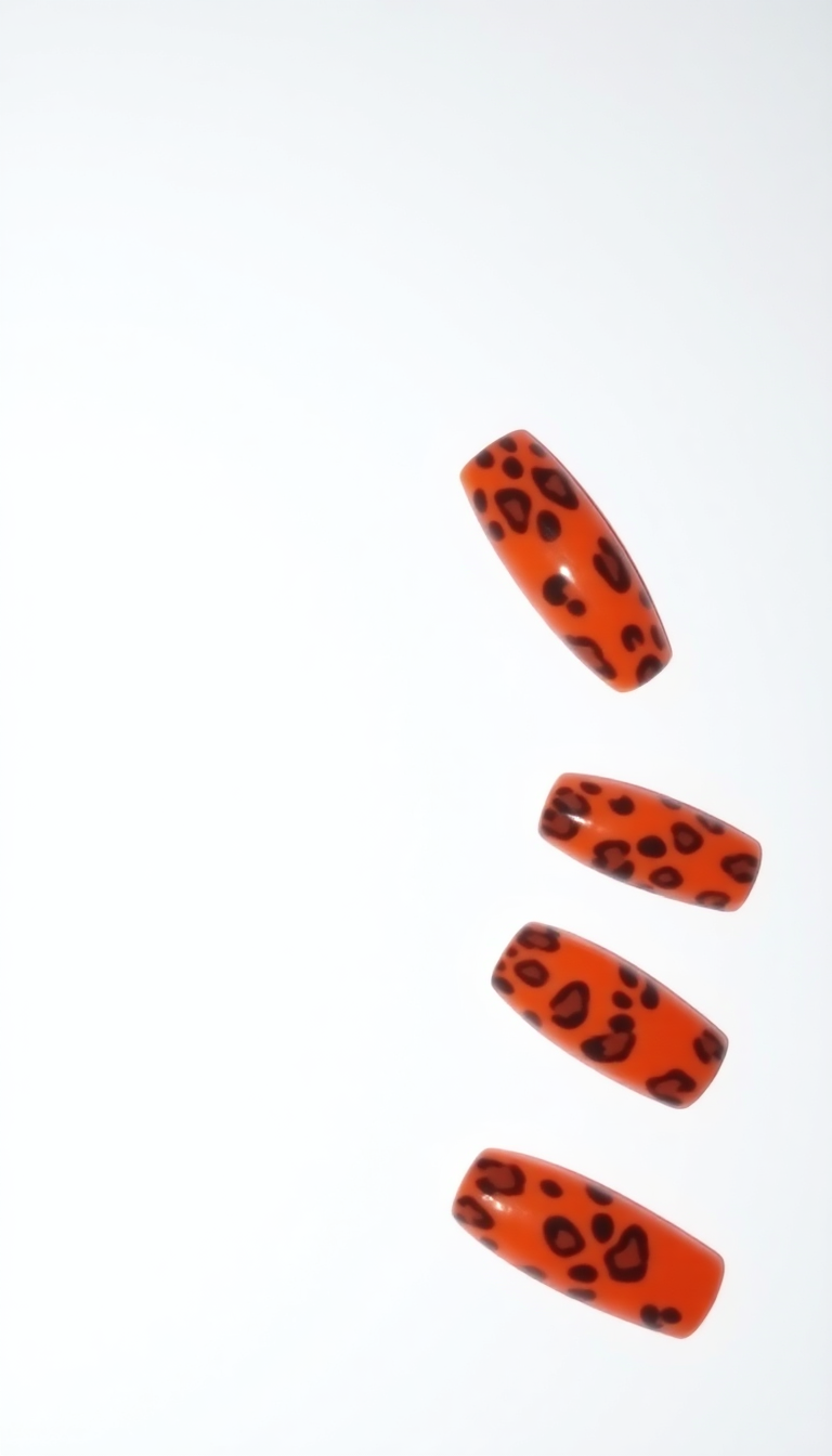 15. Orange Animal Print Frenzy