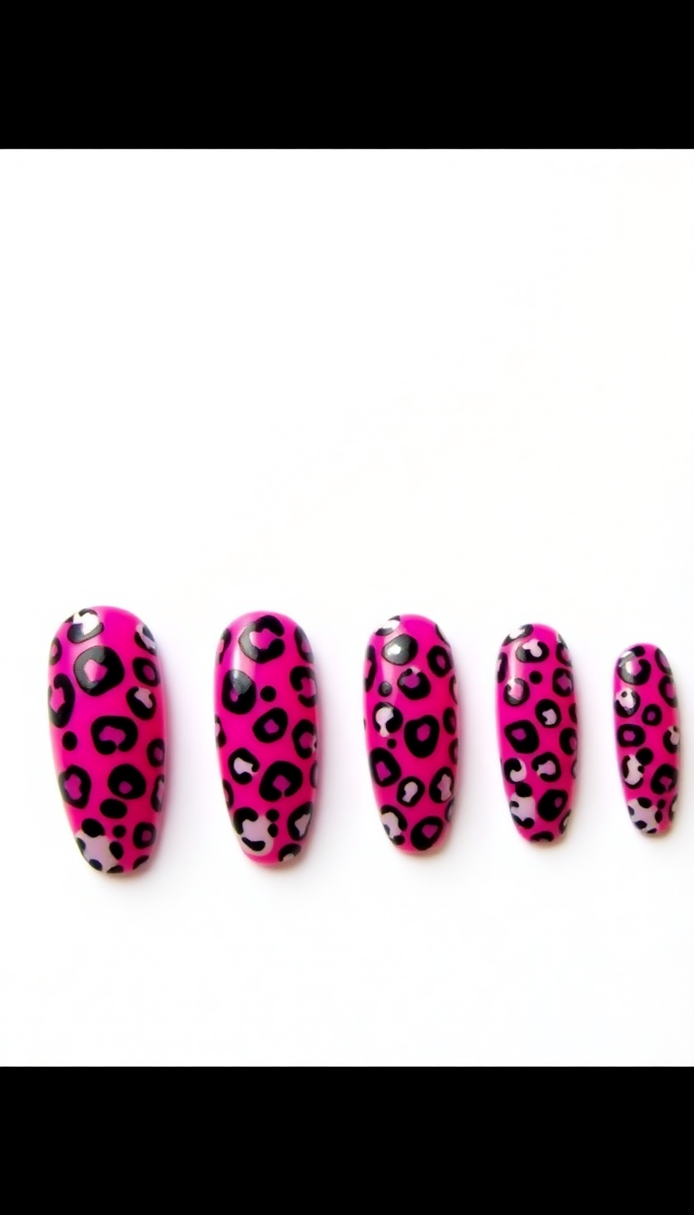 16. Pink Leopard Print