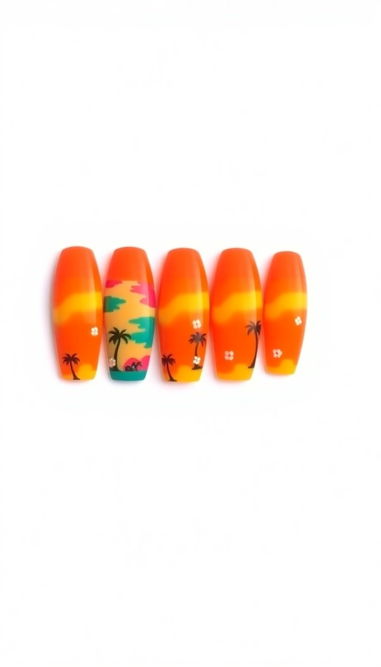 16. Tropical Orange Splash