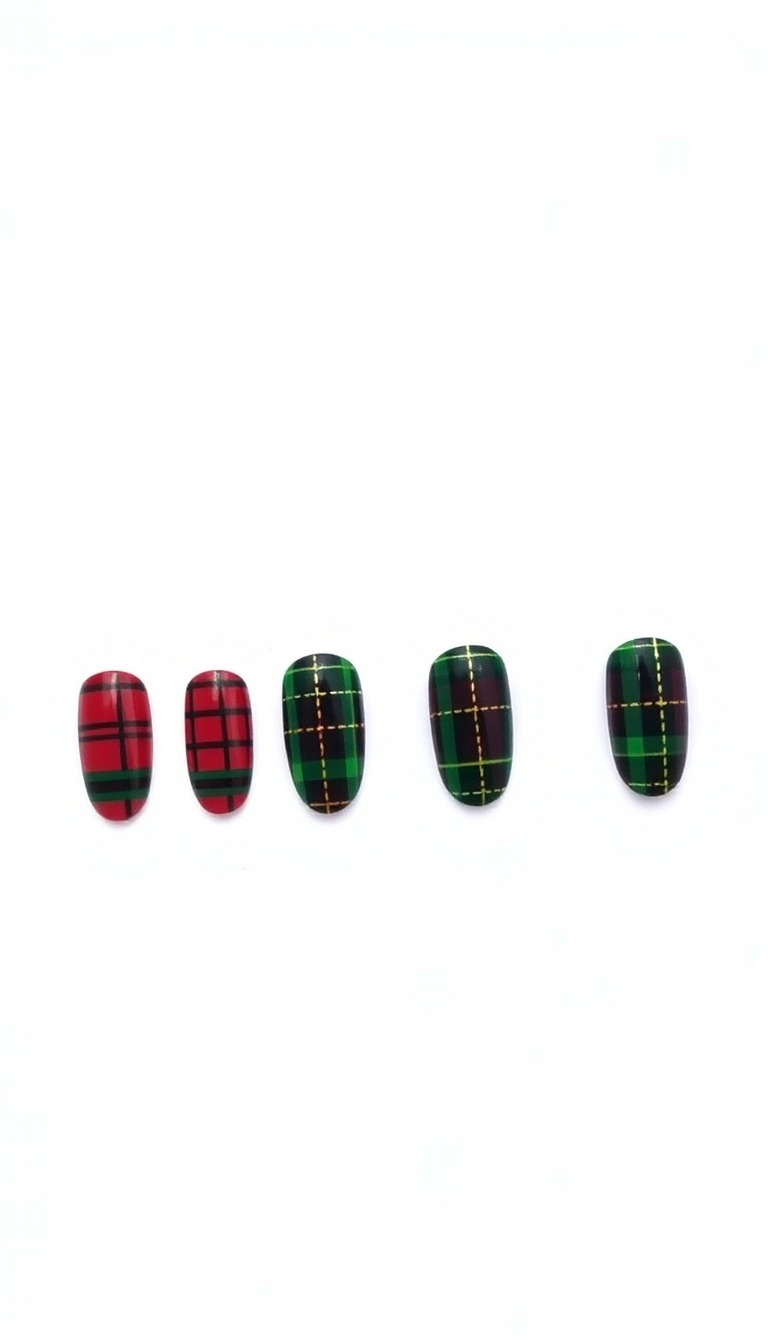 17. Festive Plaid Designs