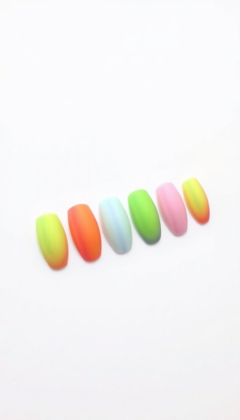 18. Matte Finish Rainbow