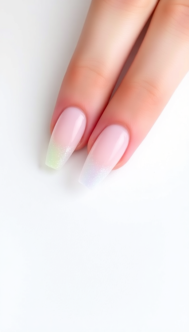 2. Elegant Frosted Pastels