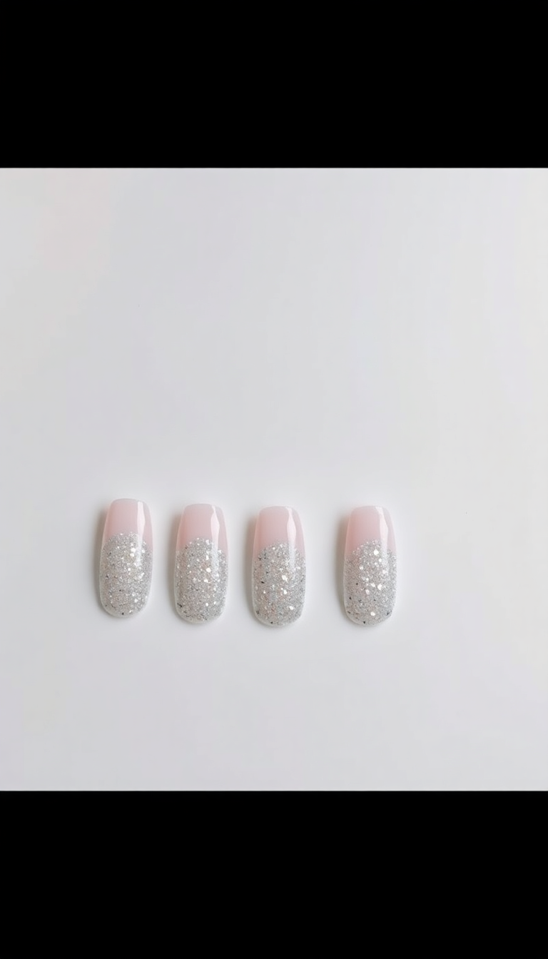 2. Glitter Gradient Magic