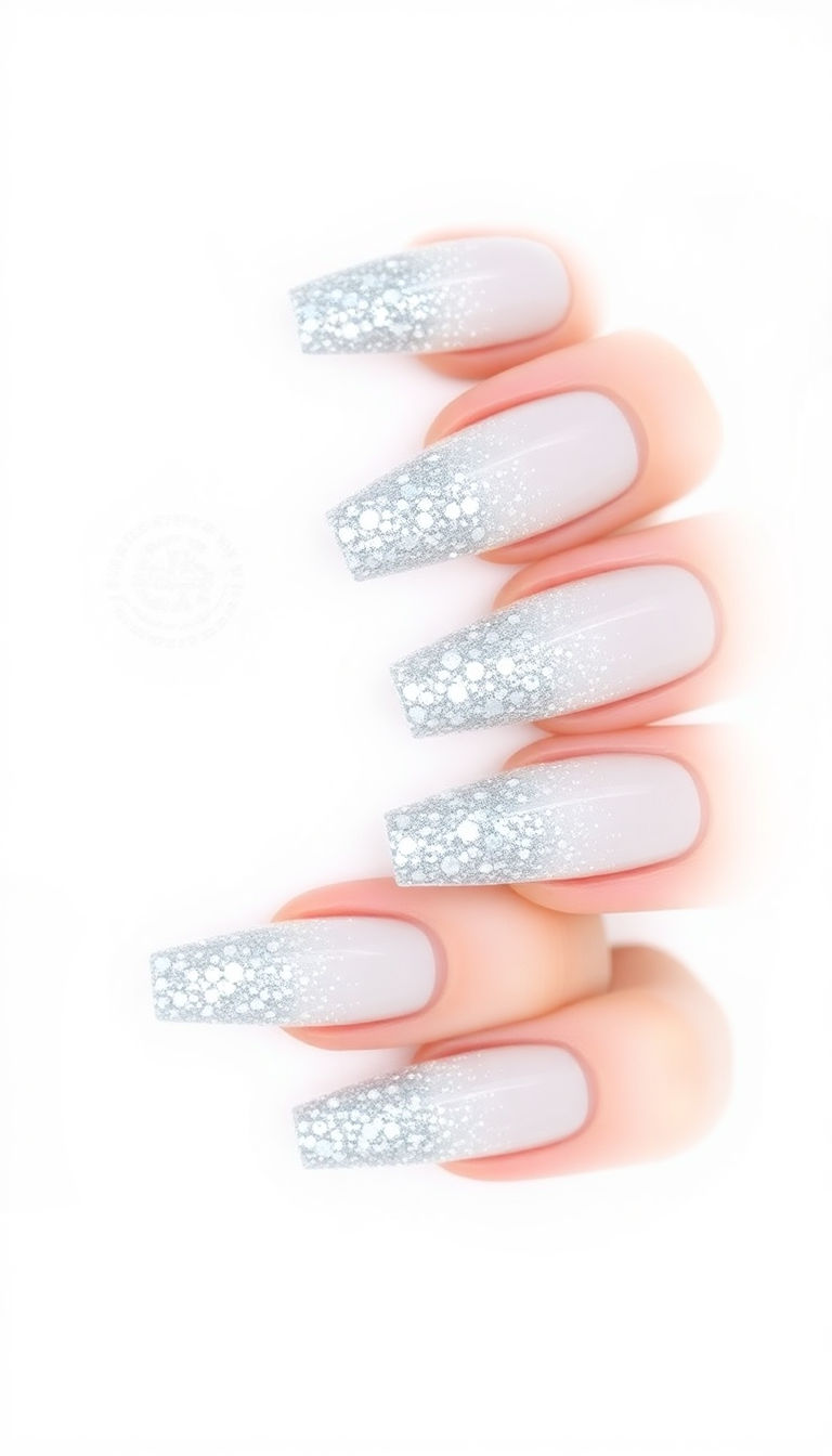 2. Glittery Winter White