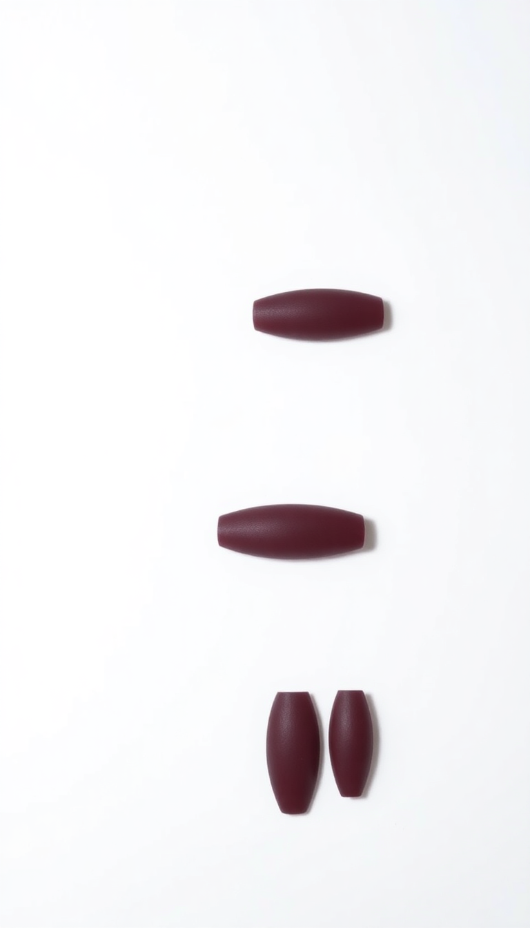 2. Matte Burgundy Magic