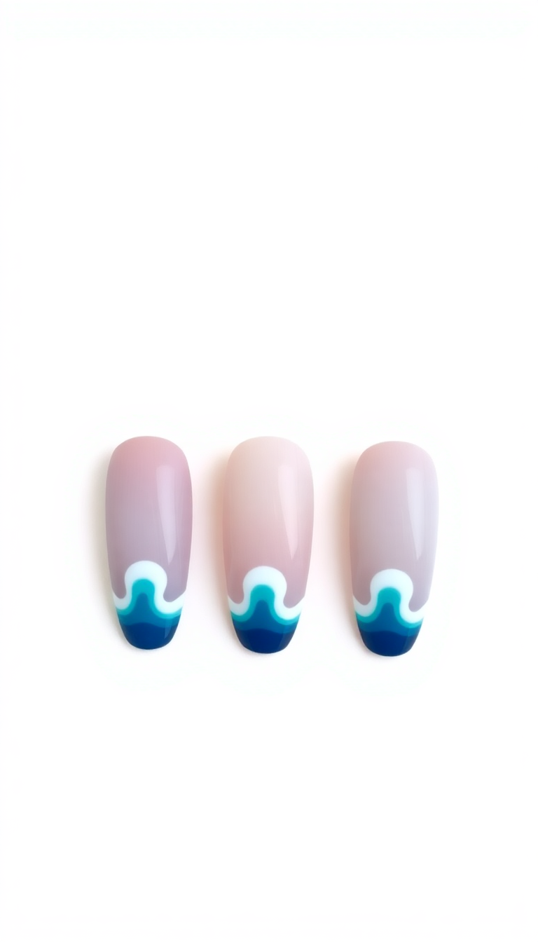 2. Ocean Waves Inspired Design