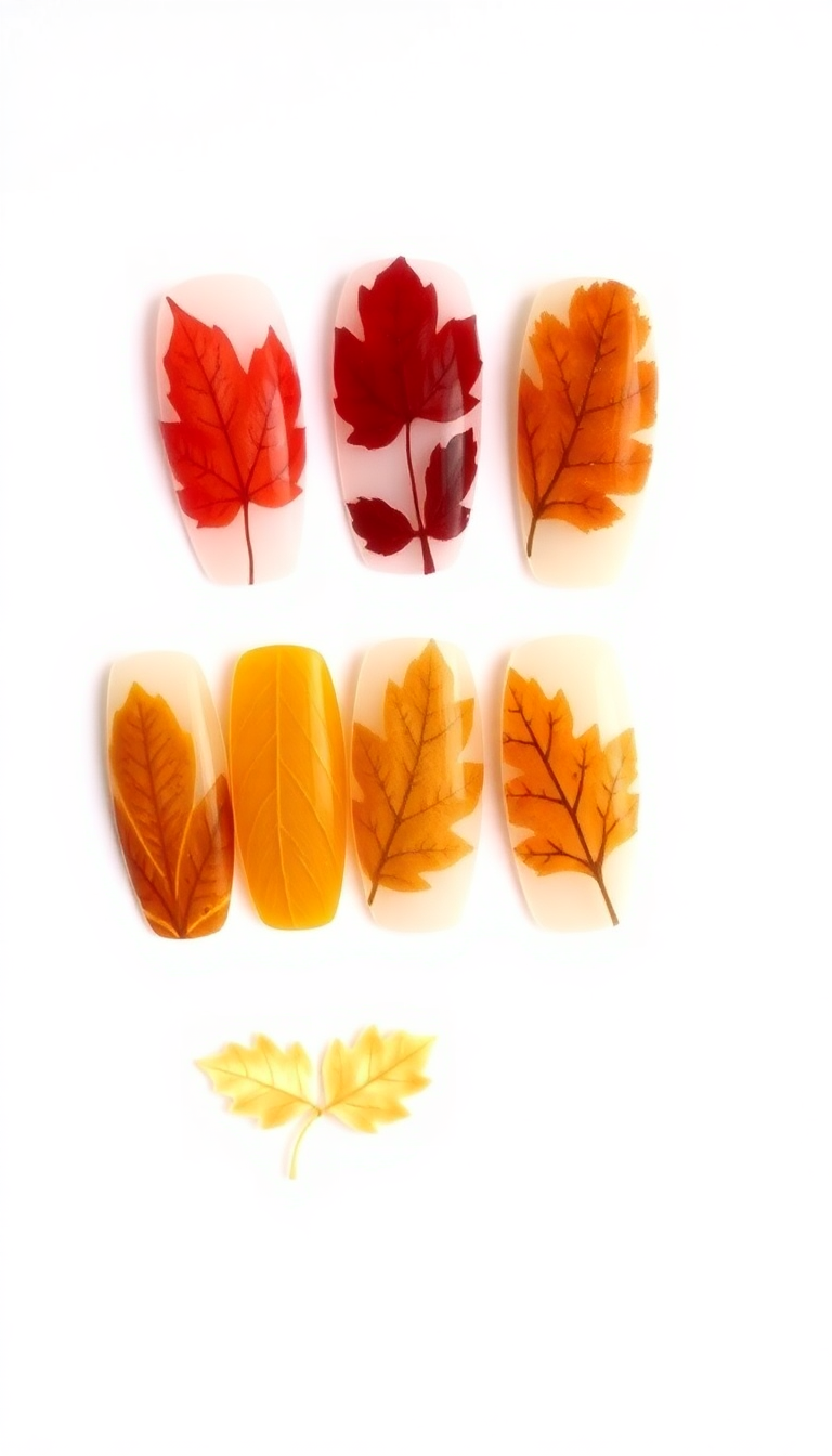 3. Autumn Leaf Impressions