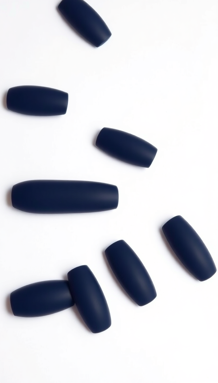 3. Classic Navy Matte Finish