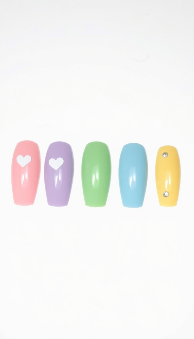 3. Lover Hearts and Pastels