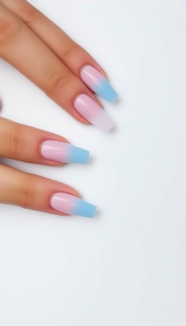 3. Soft Pastel Ombre