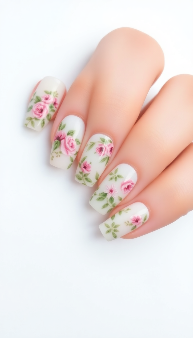 3. Vintage Floral Patterns