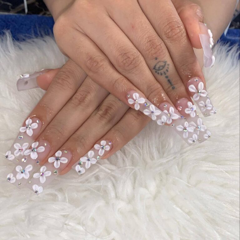 3D Flower Nails