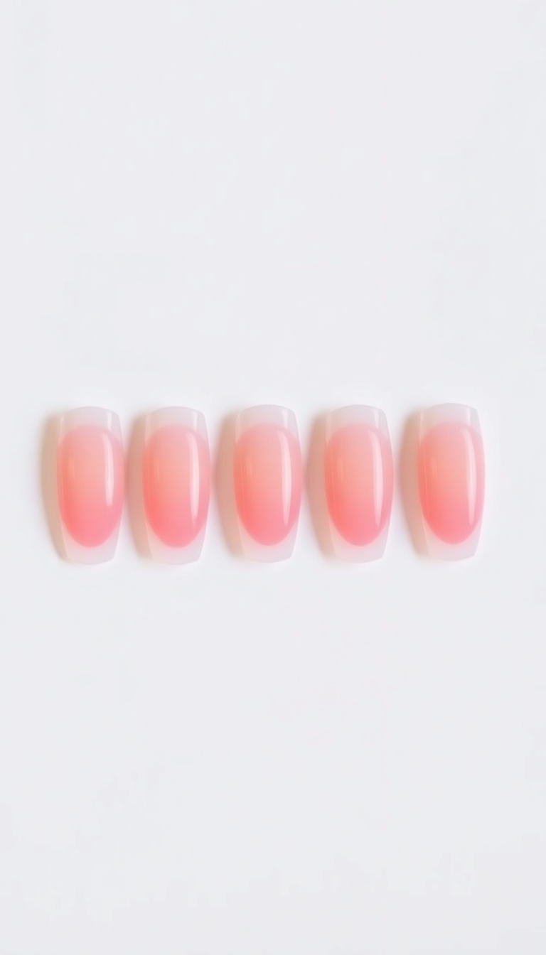 4. Frosted French Ombre