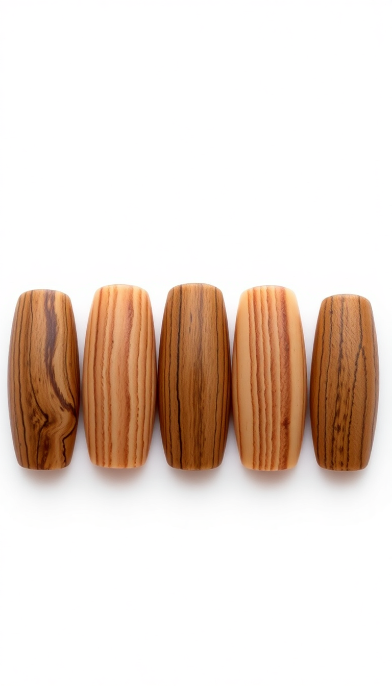 4. Rustic Nails and Wood Texture