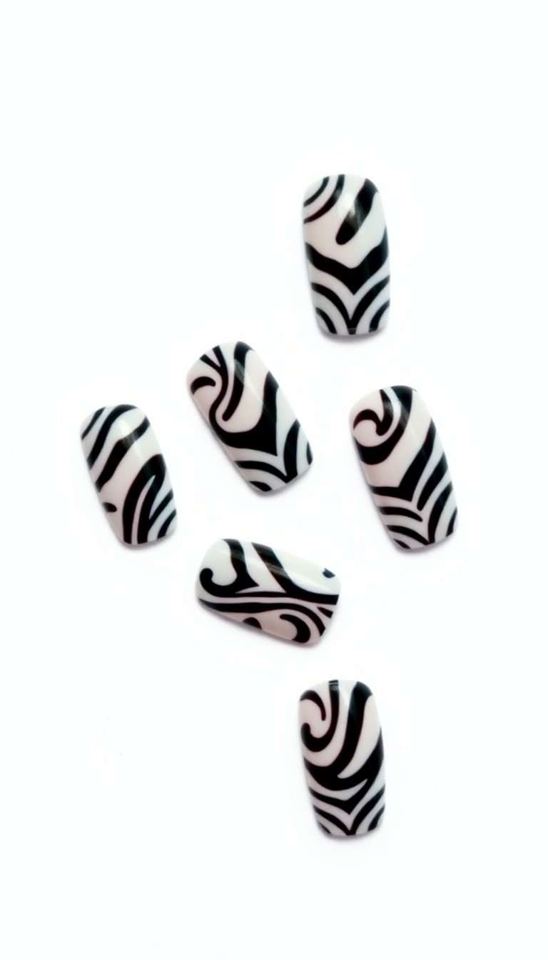 5. Bold Zebra Accents