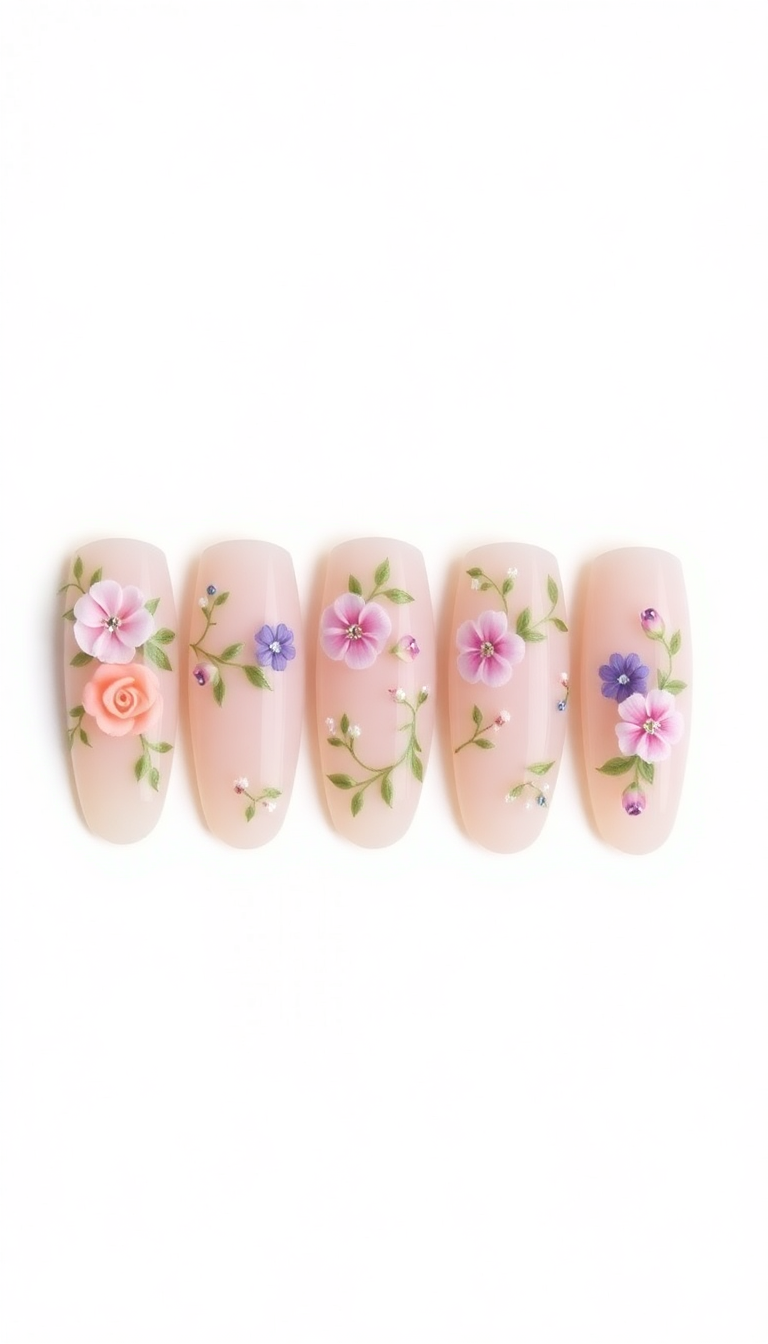 5. Floral Embellishments