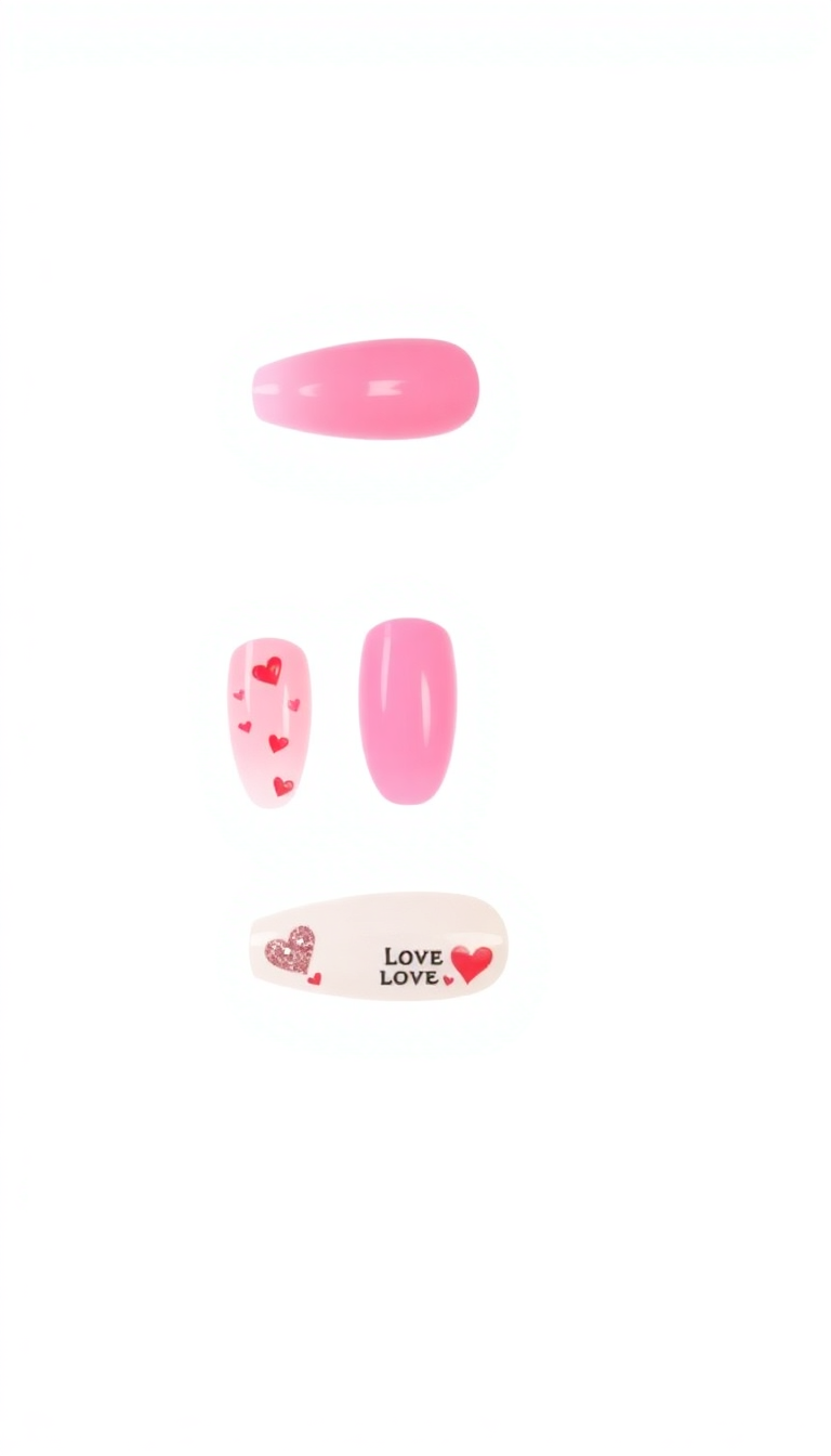 5. Valentine’s Day Hearts and Pinks