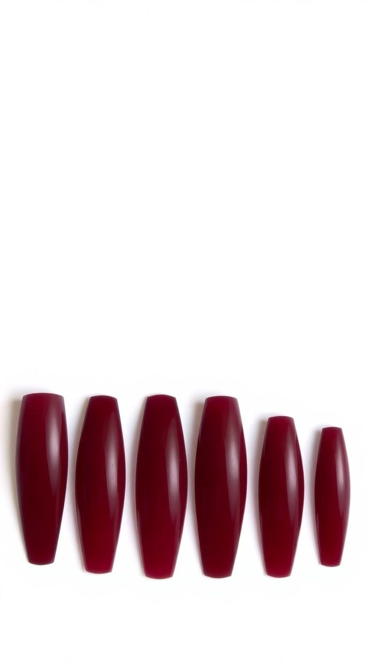 6. Bold Maroon Bliss