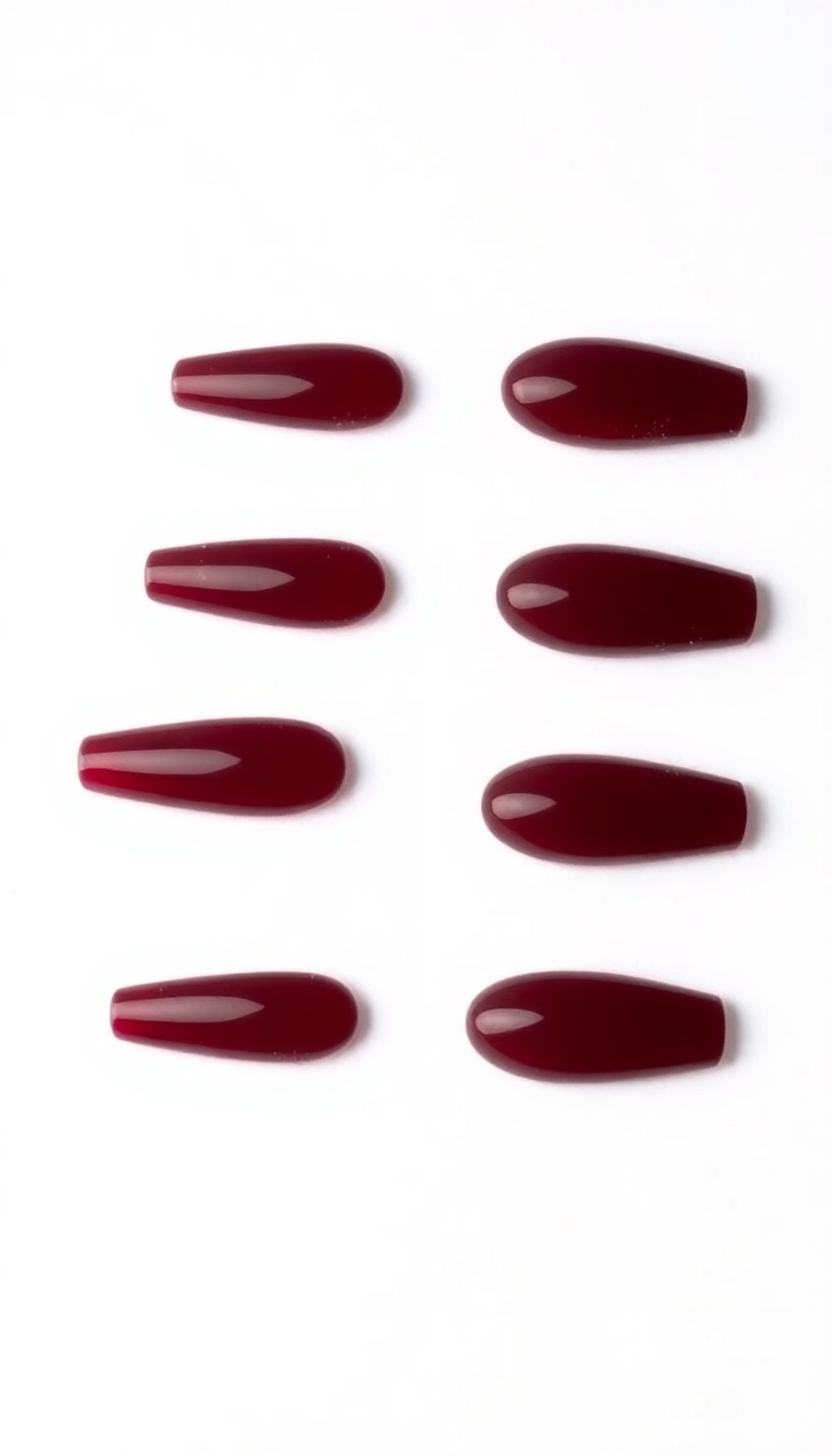 6. Deep Burgundy Bliss