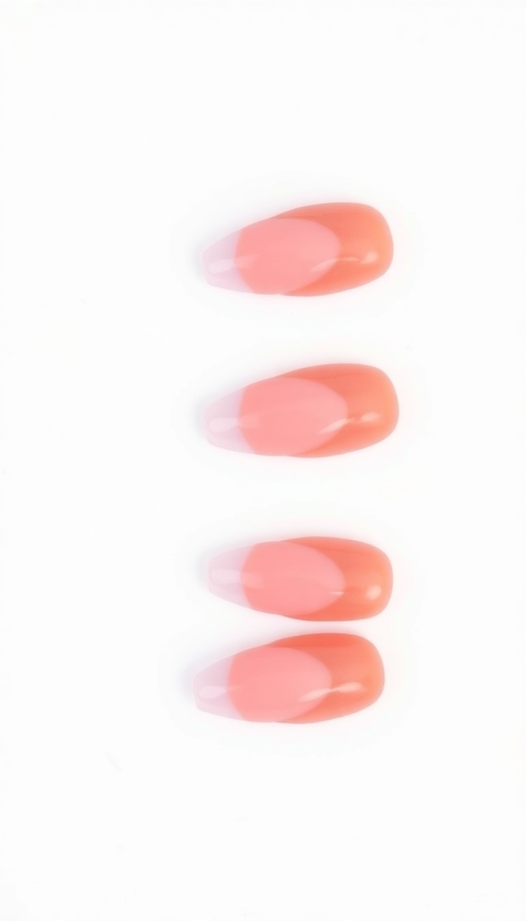 7. Pink French Tip Classic