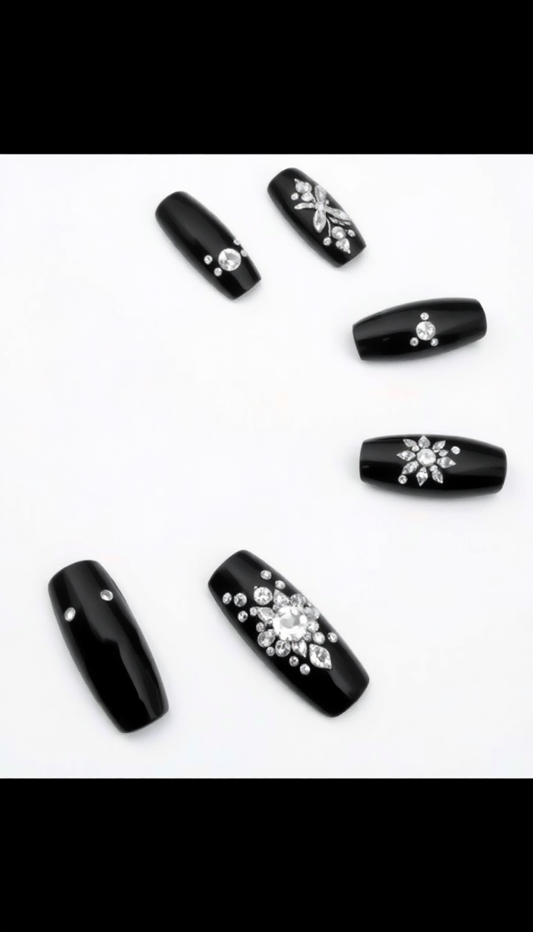 7. Sparkling Rhinestone Embellishments