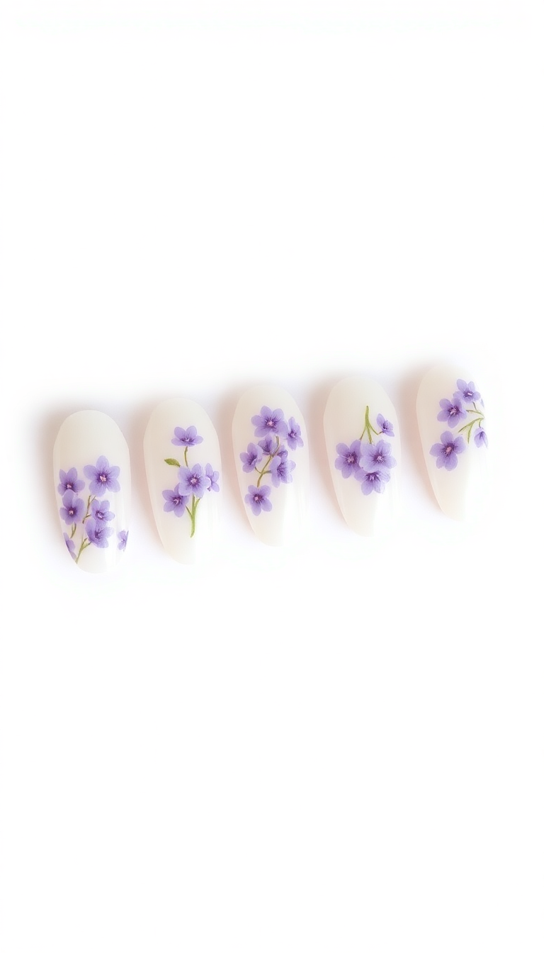 8. Our Favorite - Delicate Lavender and Lilac Flowers