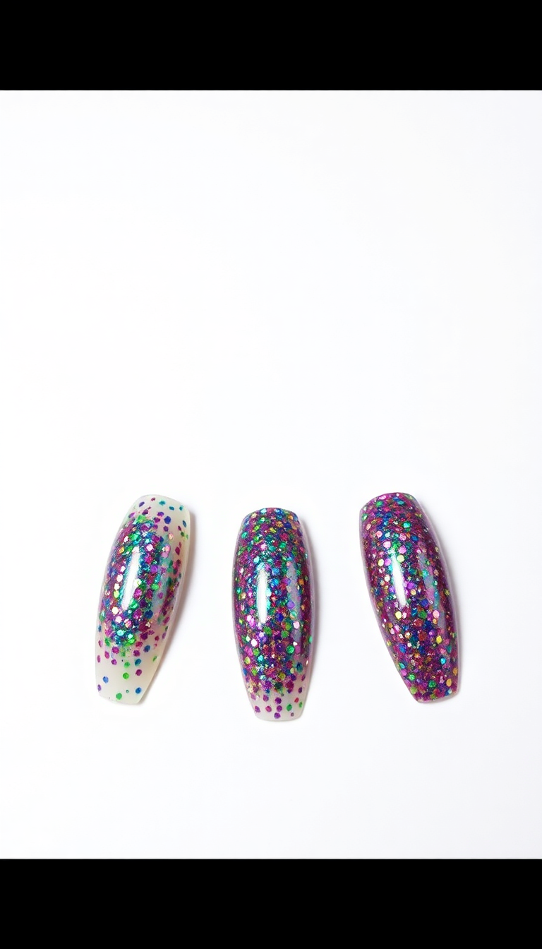 9. Bold Glitter Statements