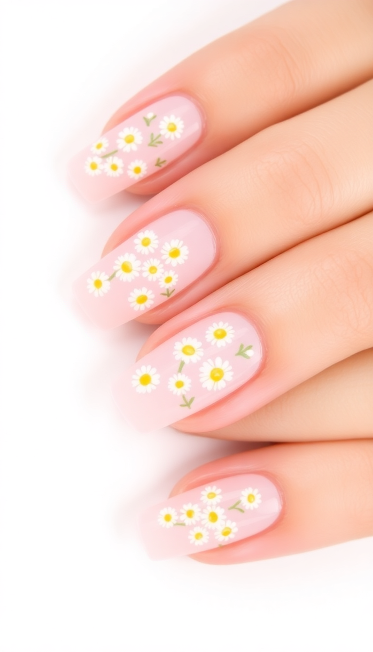 9. Dainty Daisies for a Fresh Look