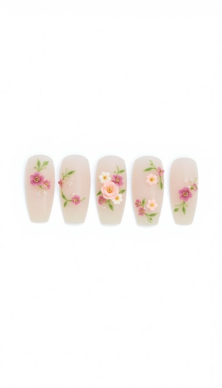 9. Floral Embellishments