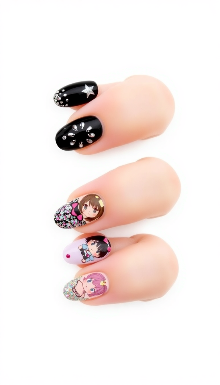 Anime Nail Art