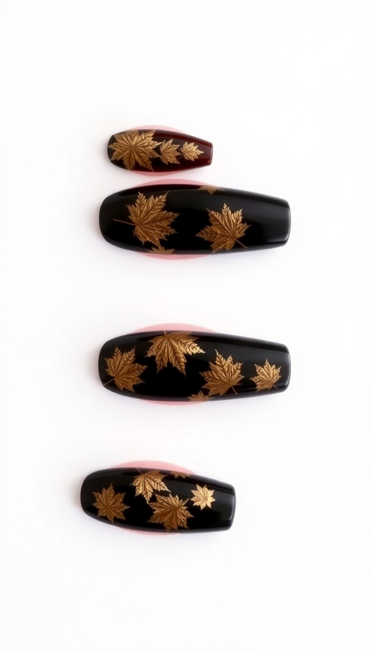 Autumn Leaf Nails