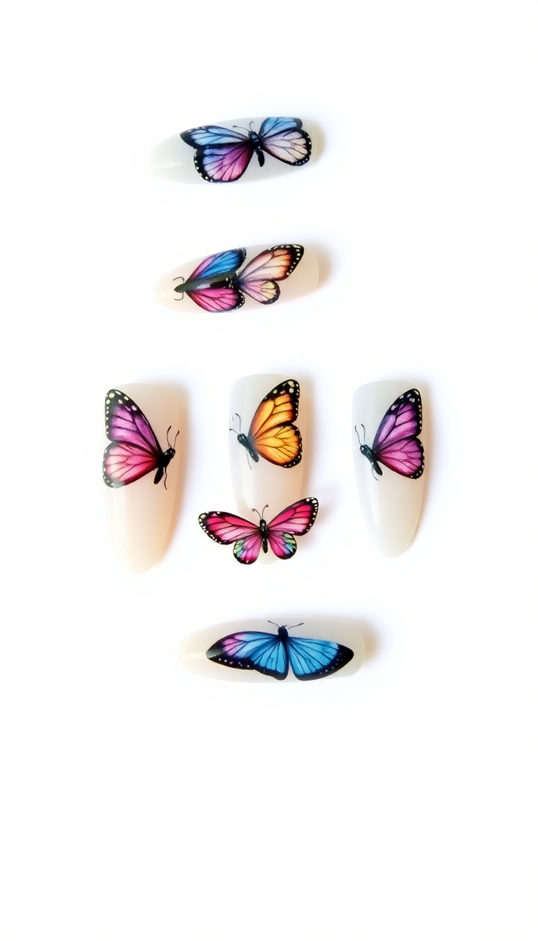 Butterfly Nail Designs