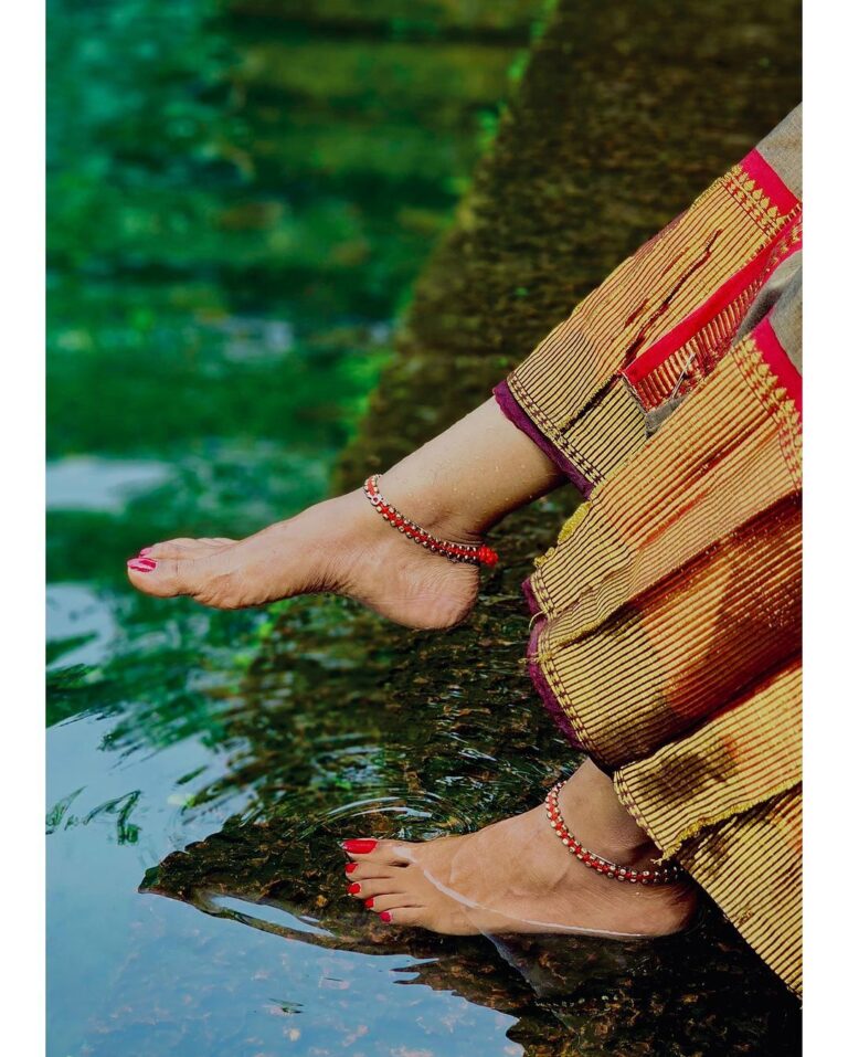 Feet with Anklets