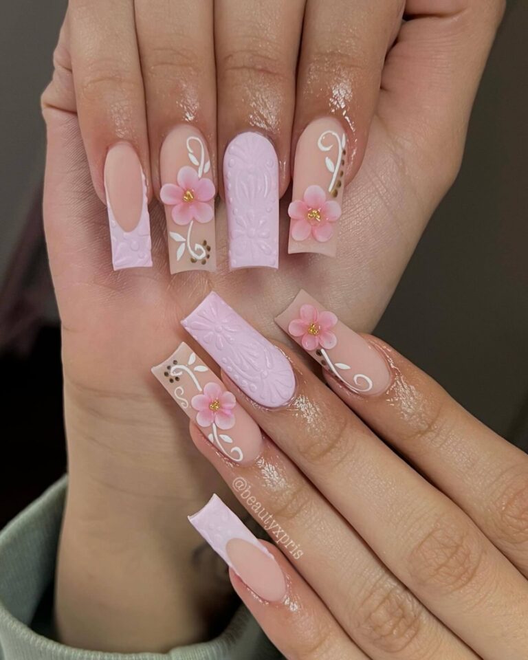 Floral Nail Art