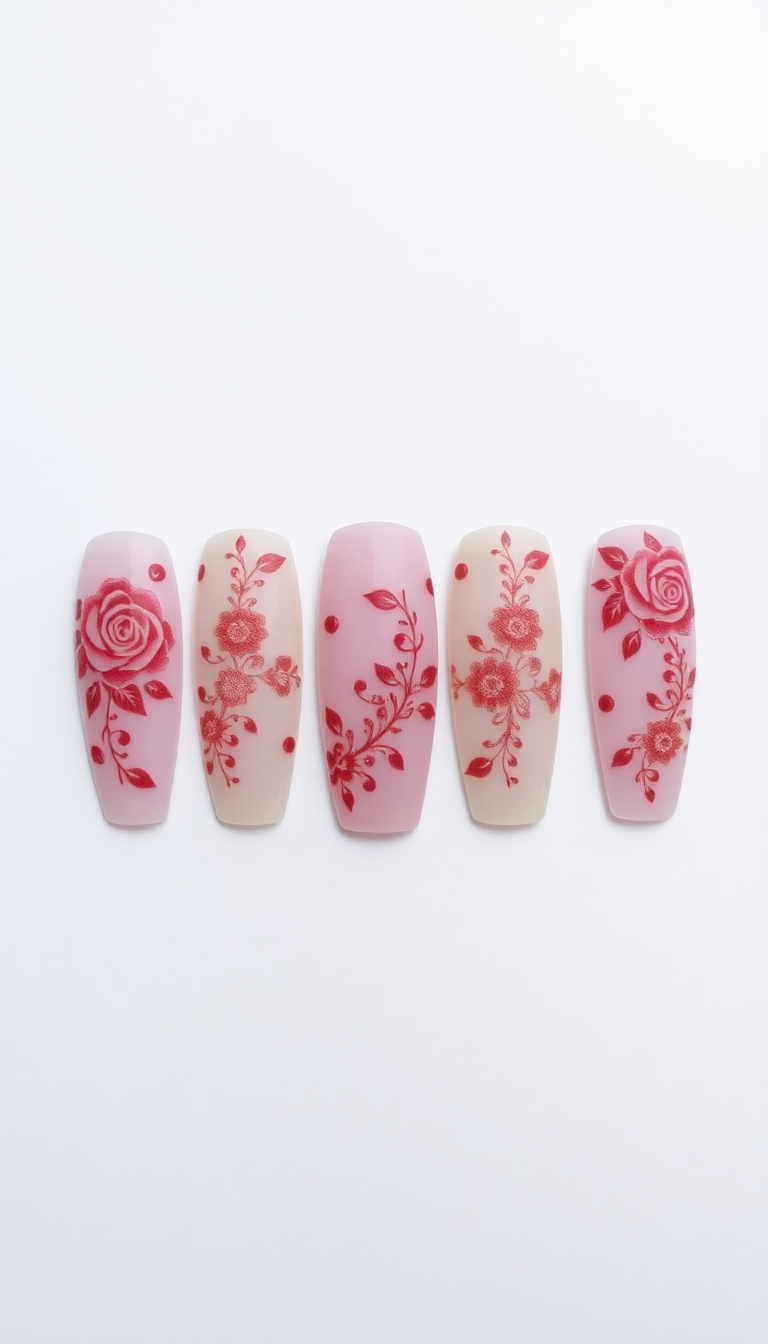 Floral Nail Art