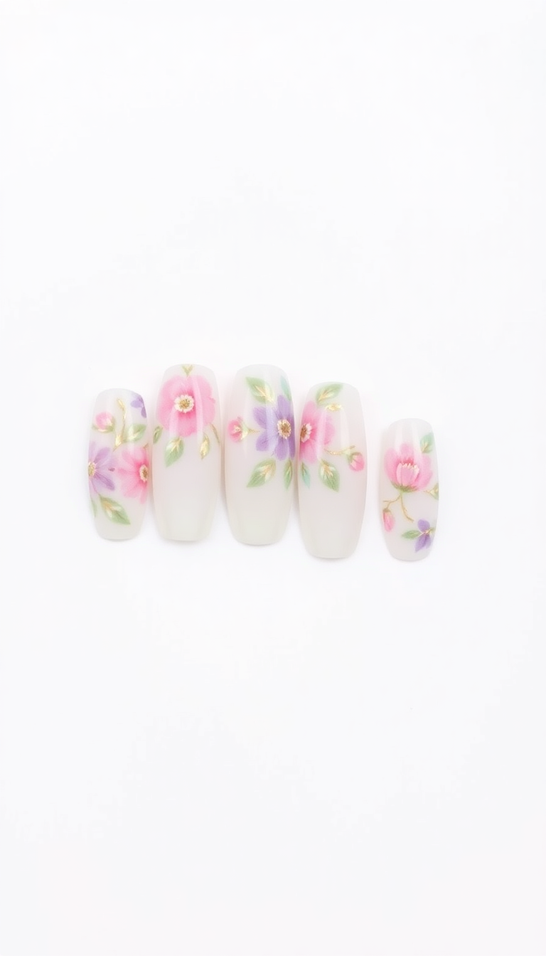 Floral Nails