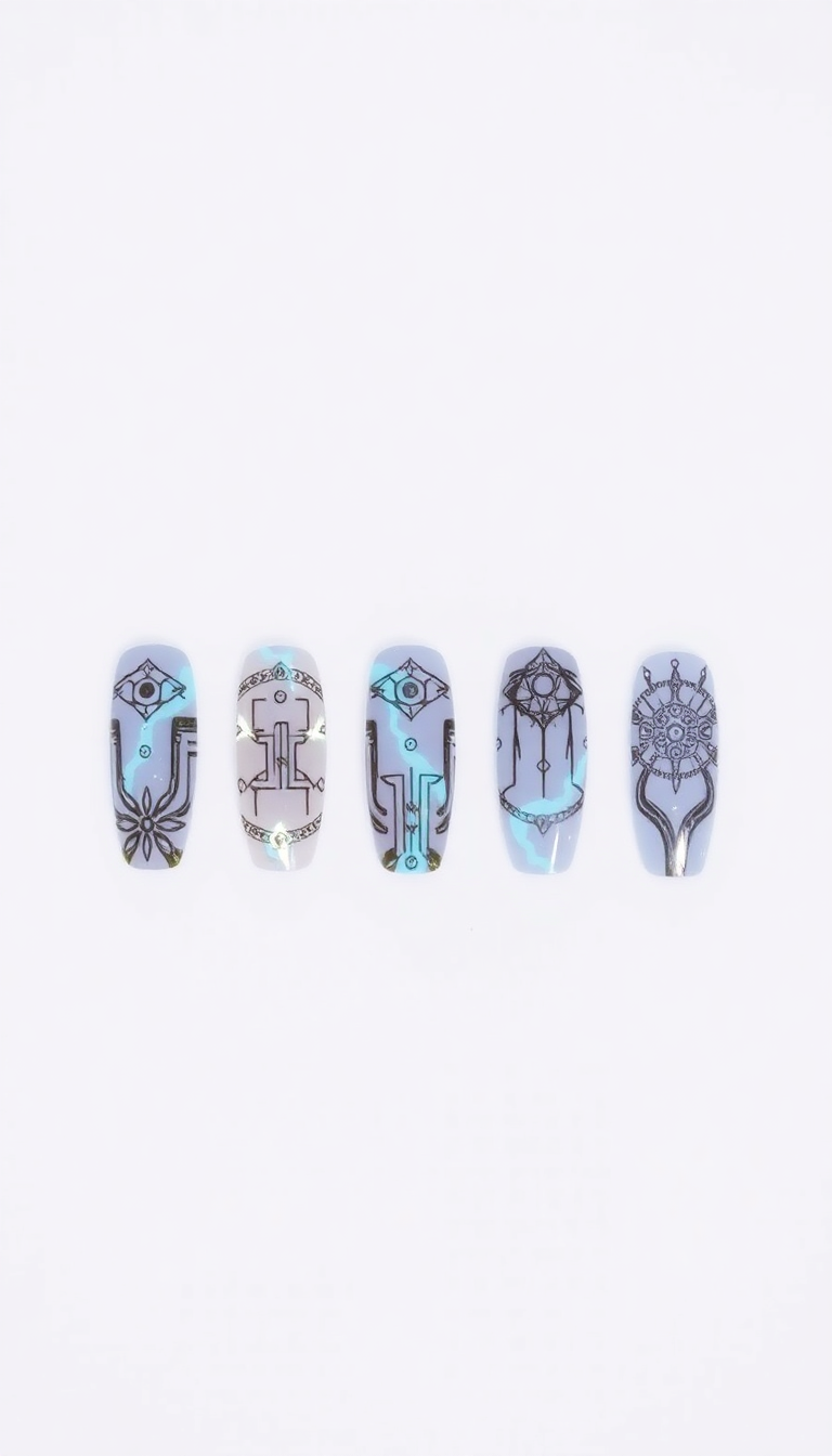 Futuristic Nails