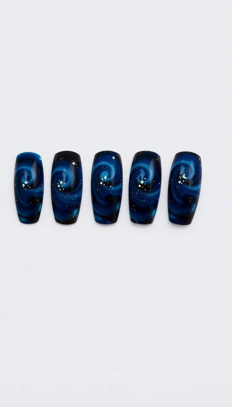 Galaxy Nail Art