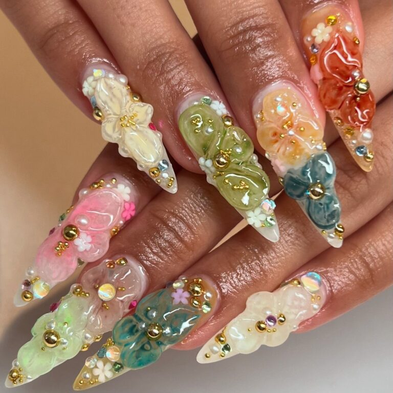 Garden Fairy Nails