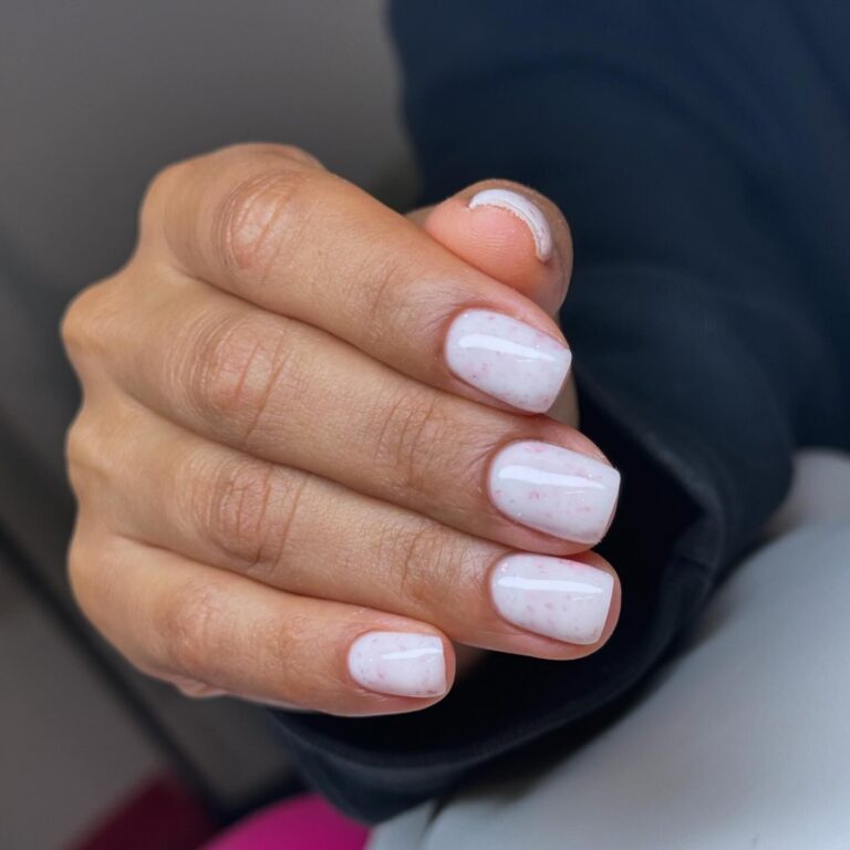 Glossy Natural Nails