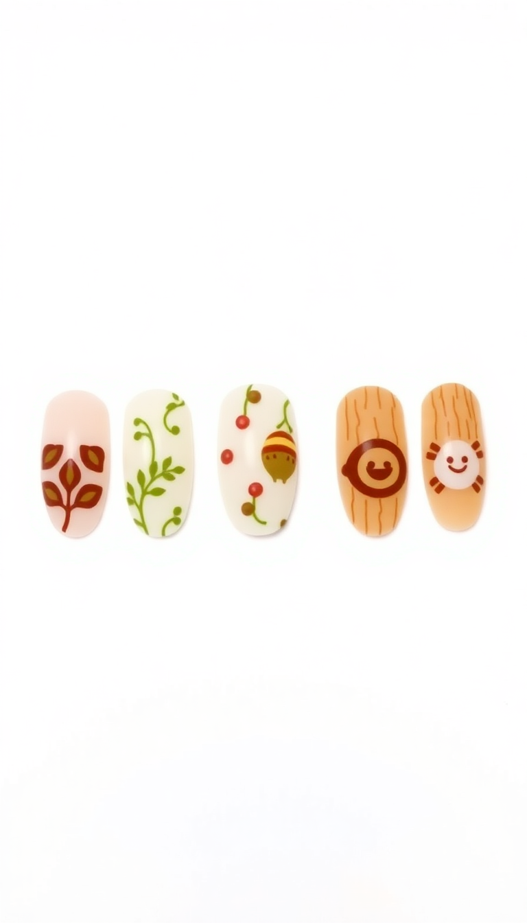 Nature-Inspired Nail Art