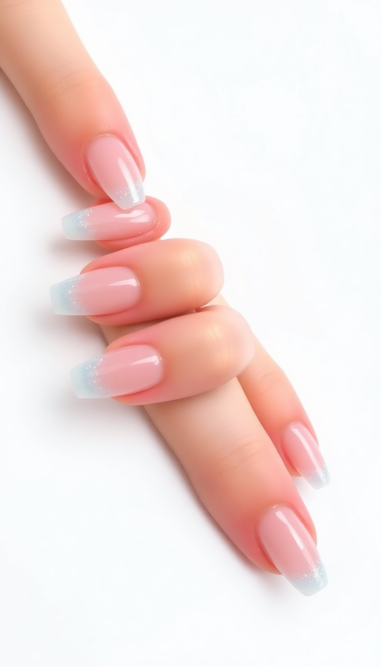 Ombre Pink Nails