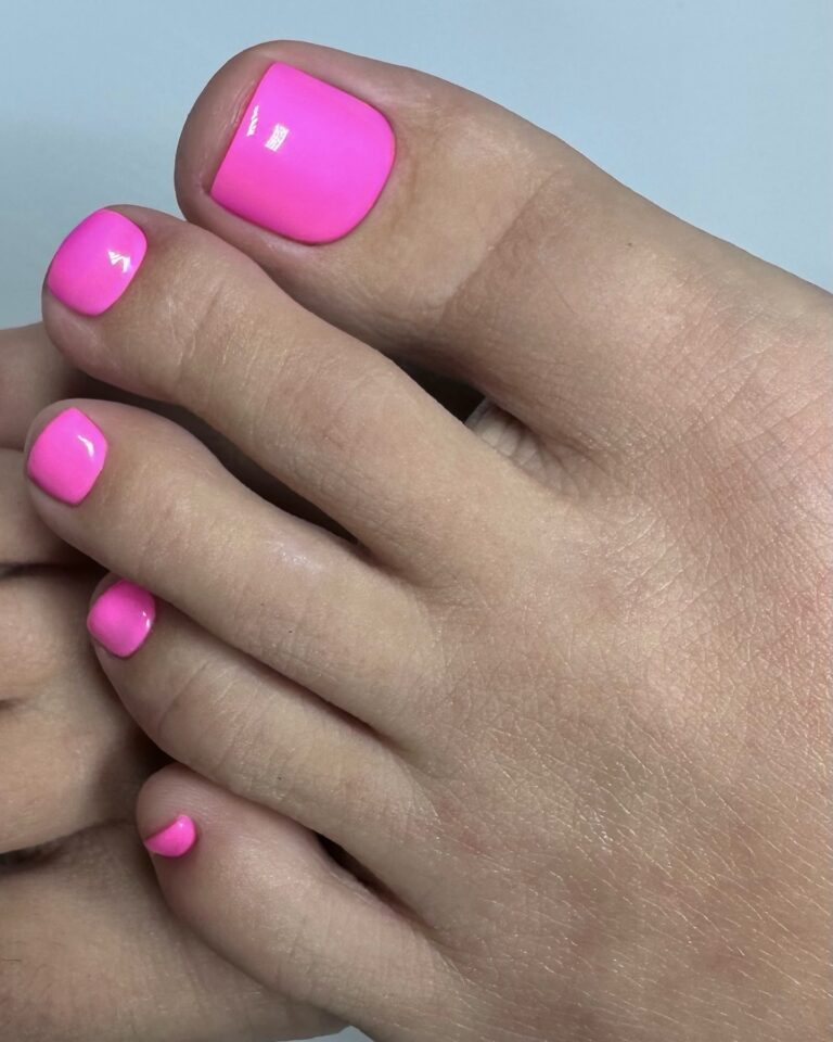 Pink Pedicure