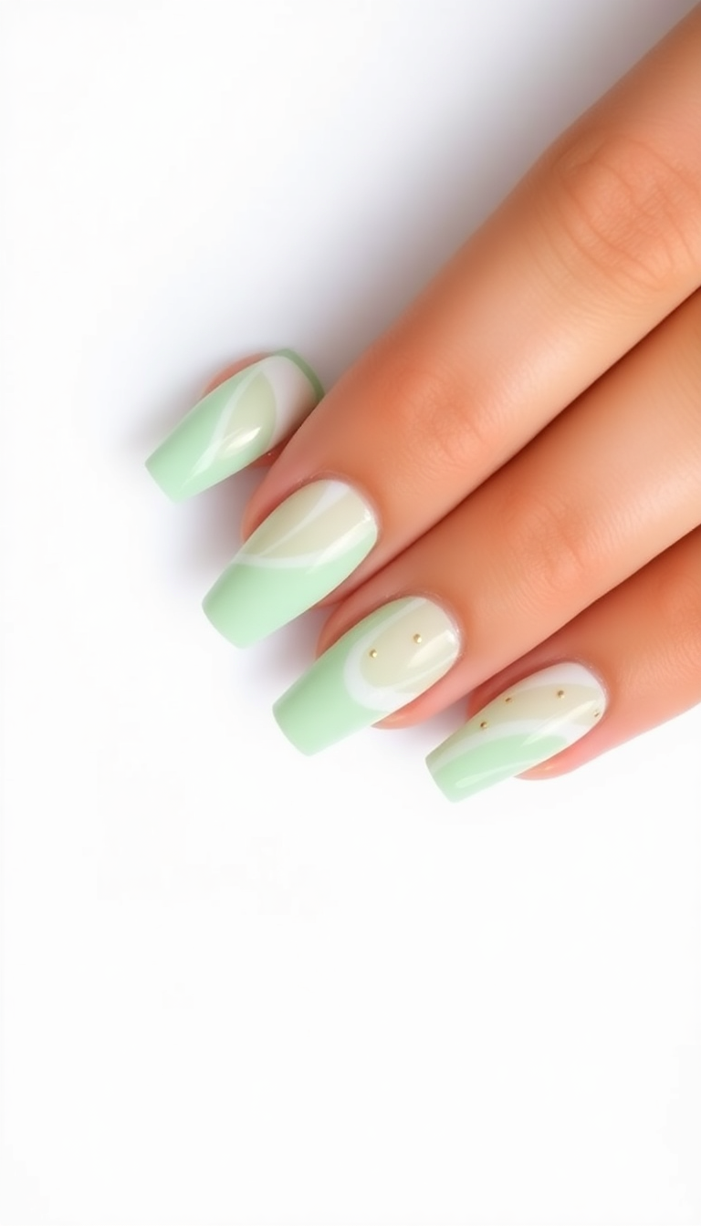 10. Pastel Pistachio Touches