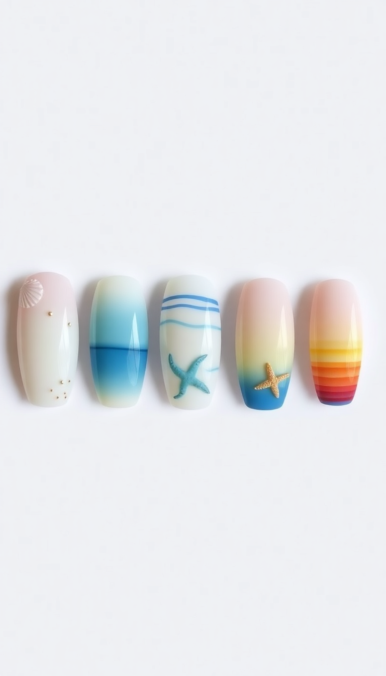 11. Beach-Ready Pedicure Styles