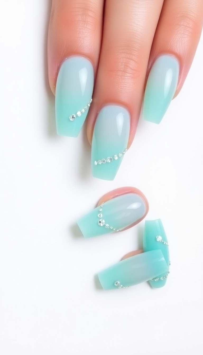 11. Icy Turquoise Touch