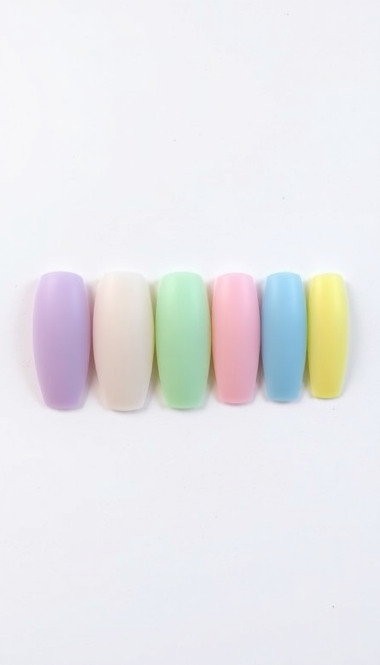 12. Chic Frosted Pastels