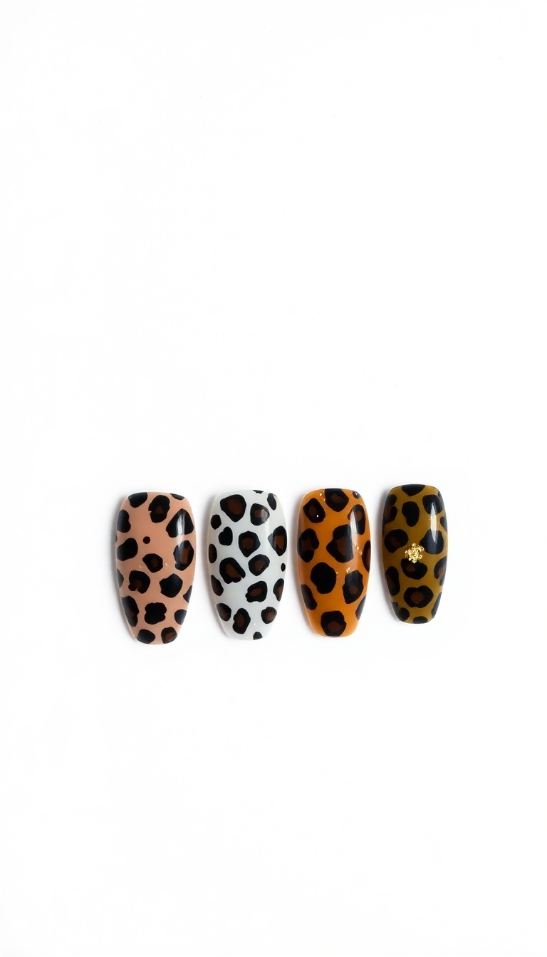 14. Celebrities Who Rock Leopard Nail Designs