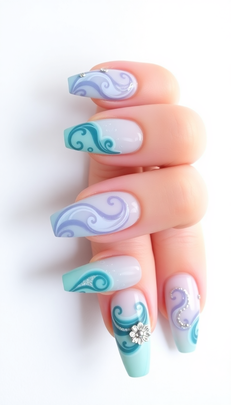 15. Whimsical Wave Patterns