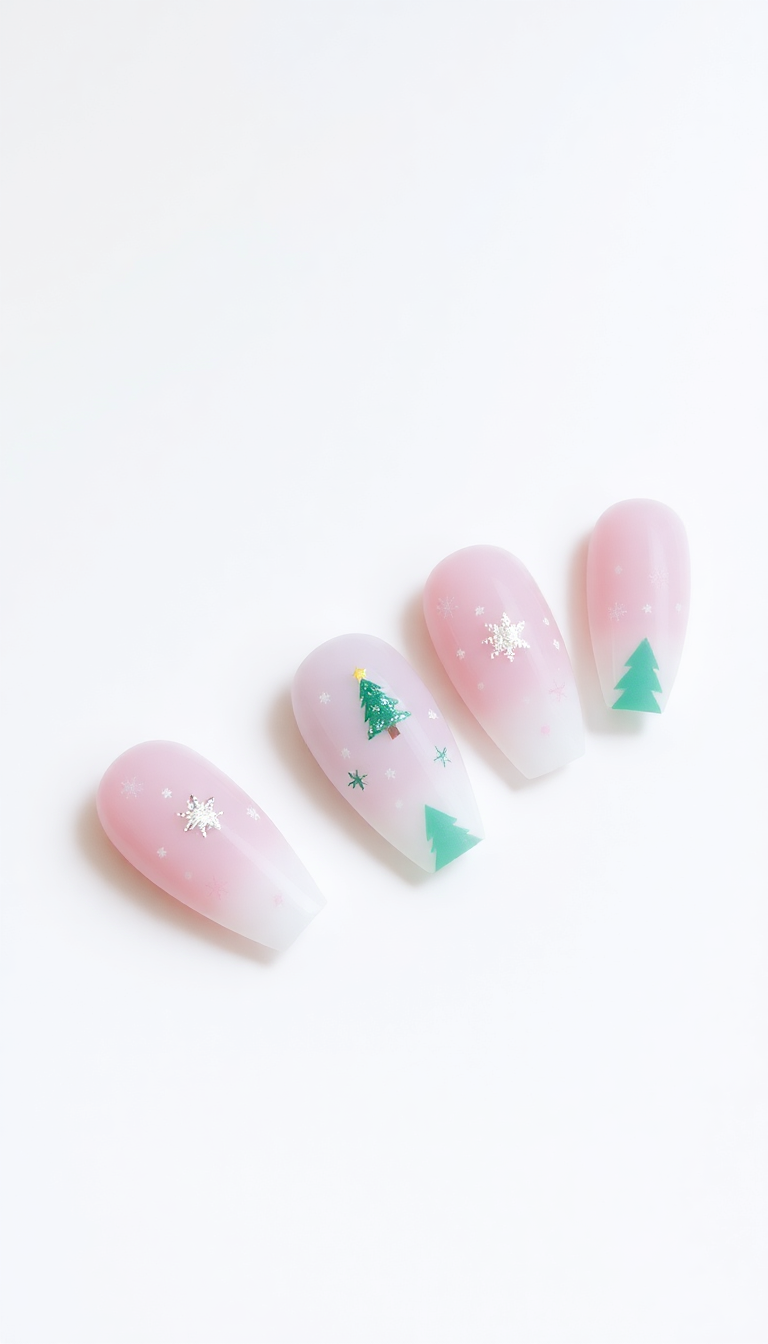 18. Pastel Christmas Magic